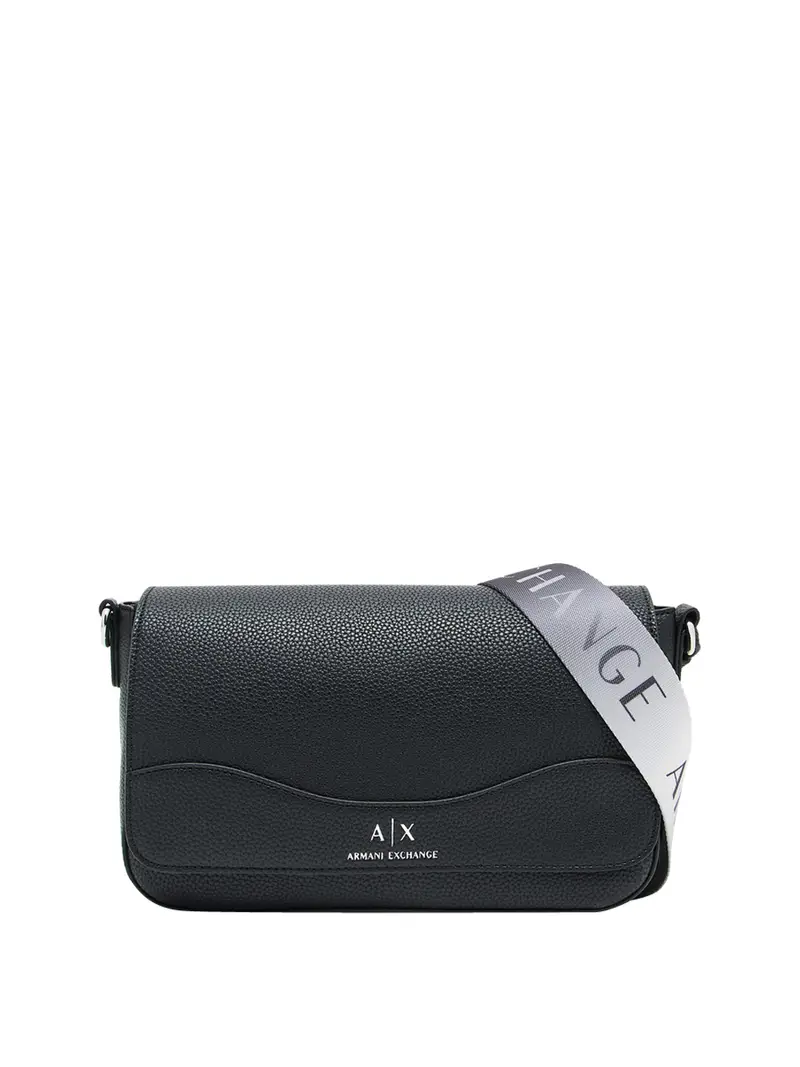 borsa a tracolla armani exchange da donna - nero