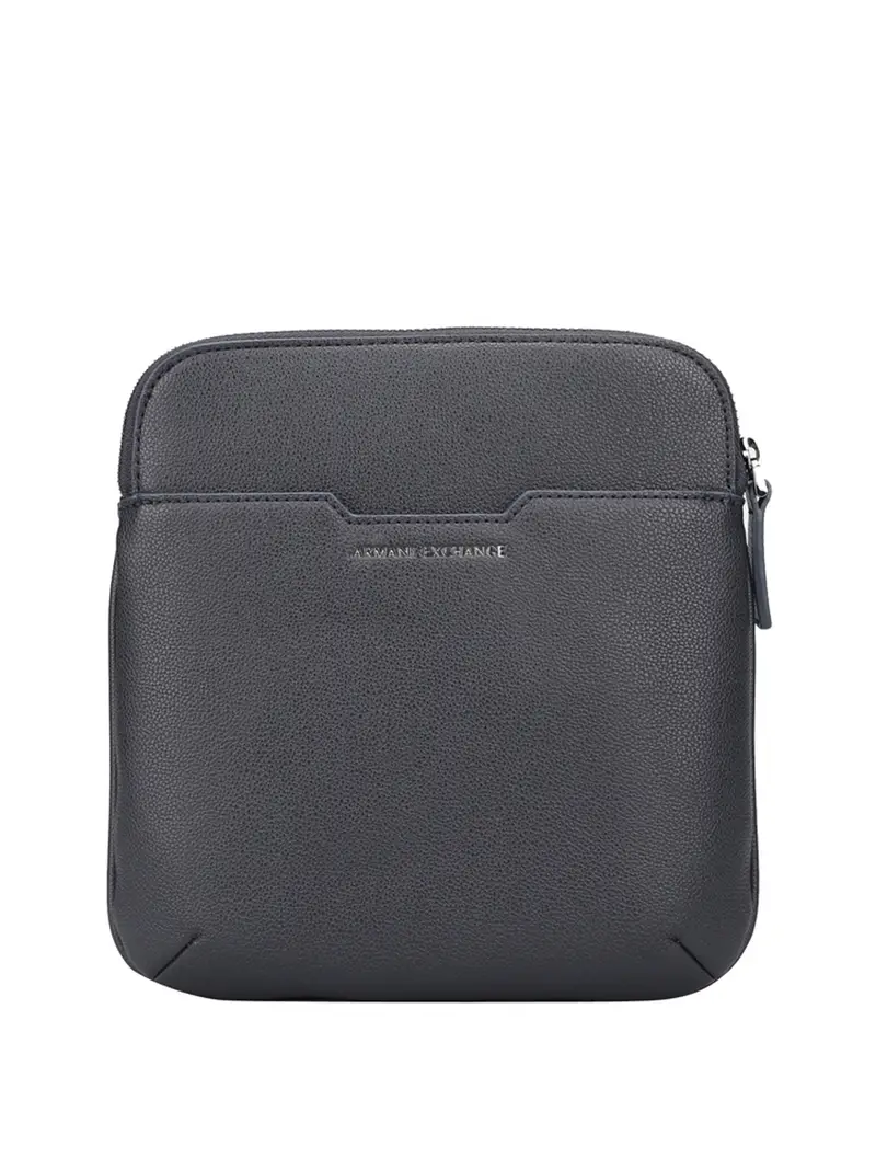 borsa a tracolla armani exchange da uomo - blu