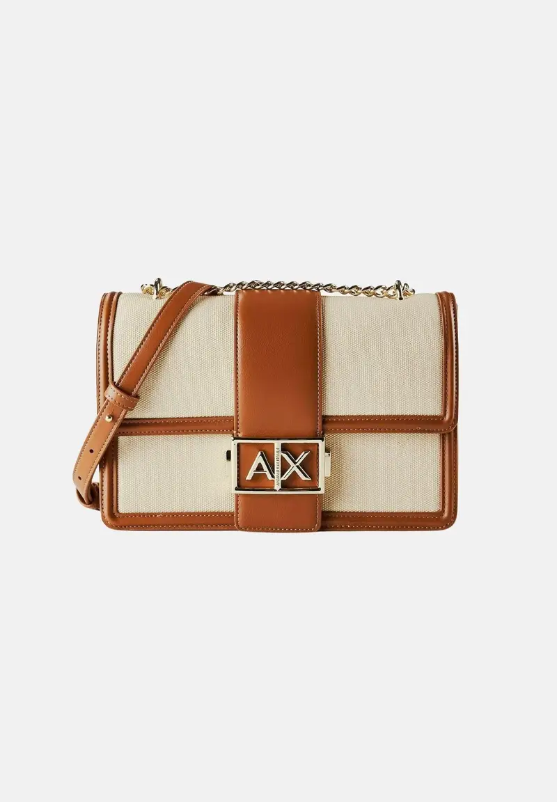 Armani Exchange Borsa a tracolla Donna Beige 4215536