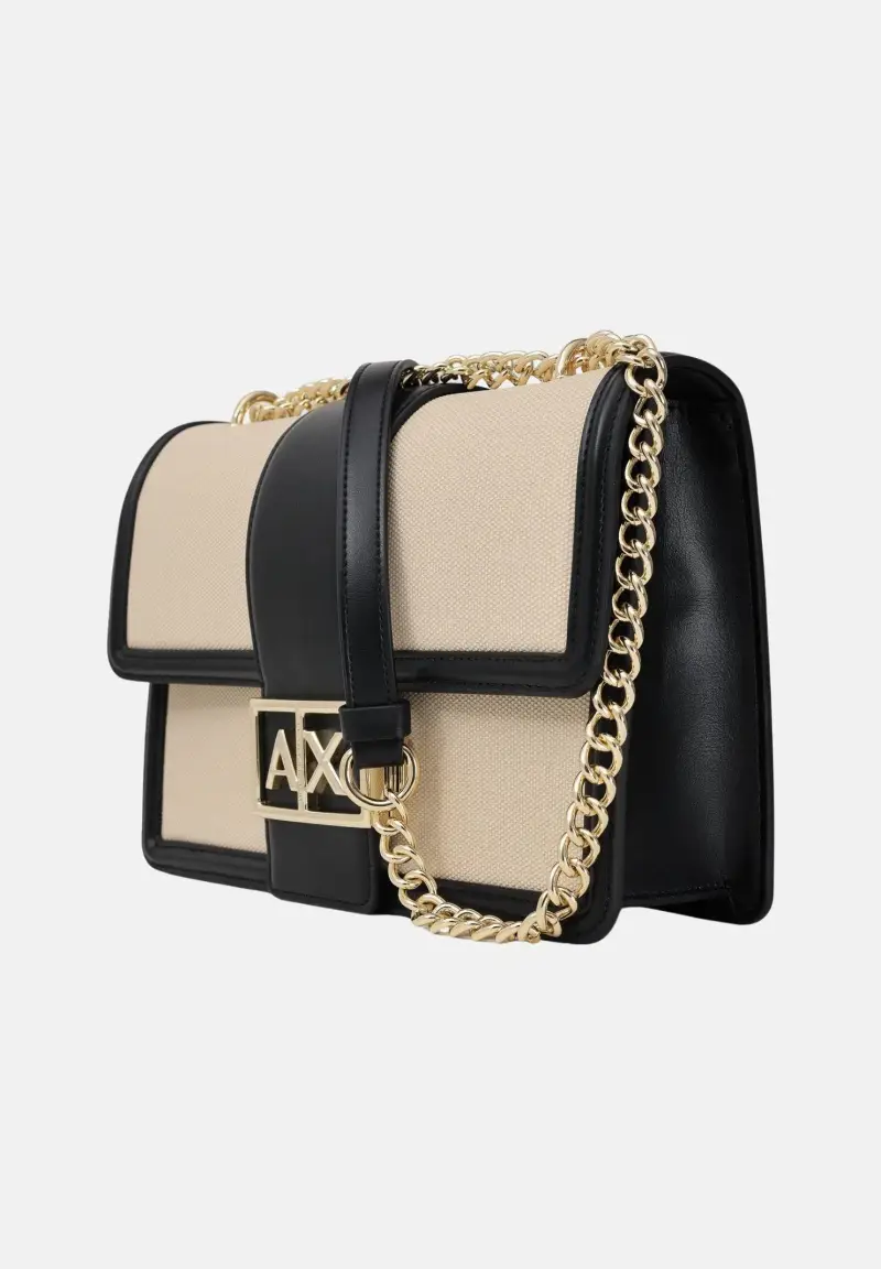 Armani Exchange Borsa a tracolla Donna Beige 4216929 miniatura 2