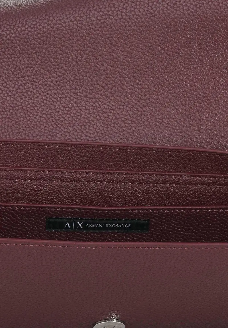 Armani Exchange Borsa a tracolla Donna Bordeaux 1284804 miniatura 3