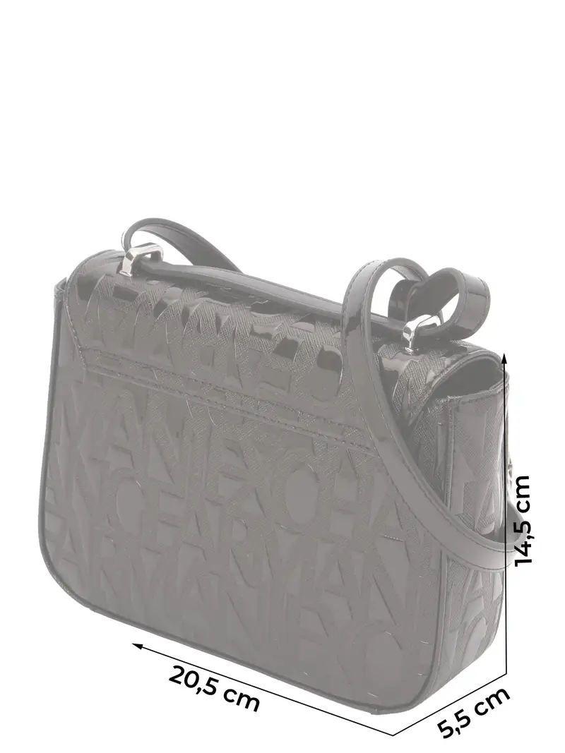 Armani Exchange Borsa a tracolla Nero 4229331 miniatura 2