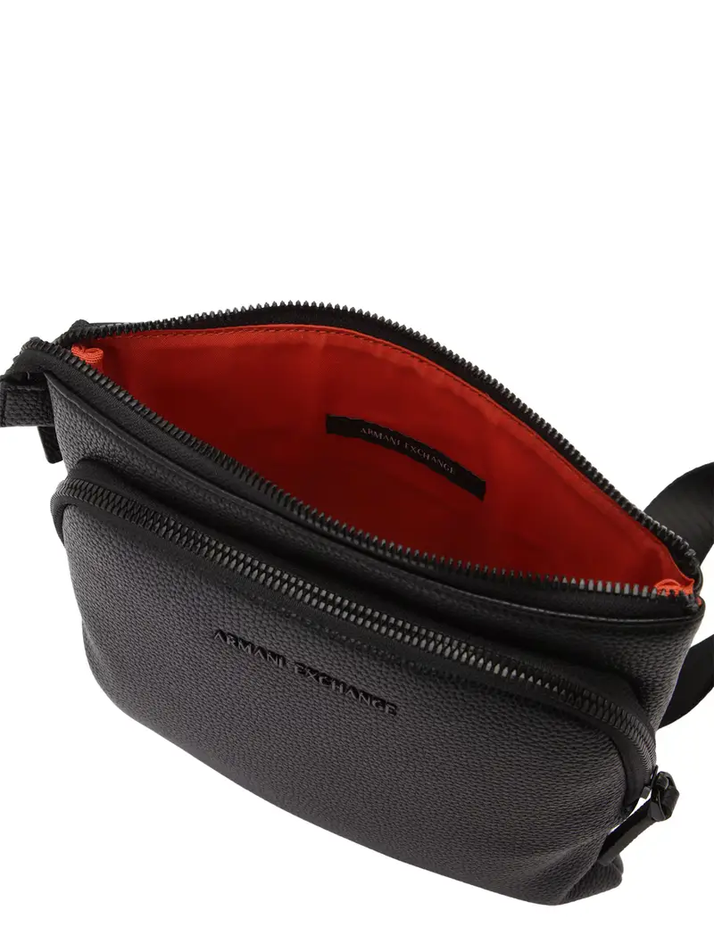 Armani Exchange Borsa a tracolla Nero 3490291 miniatura 3
