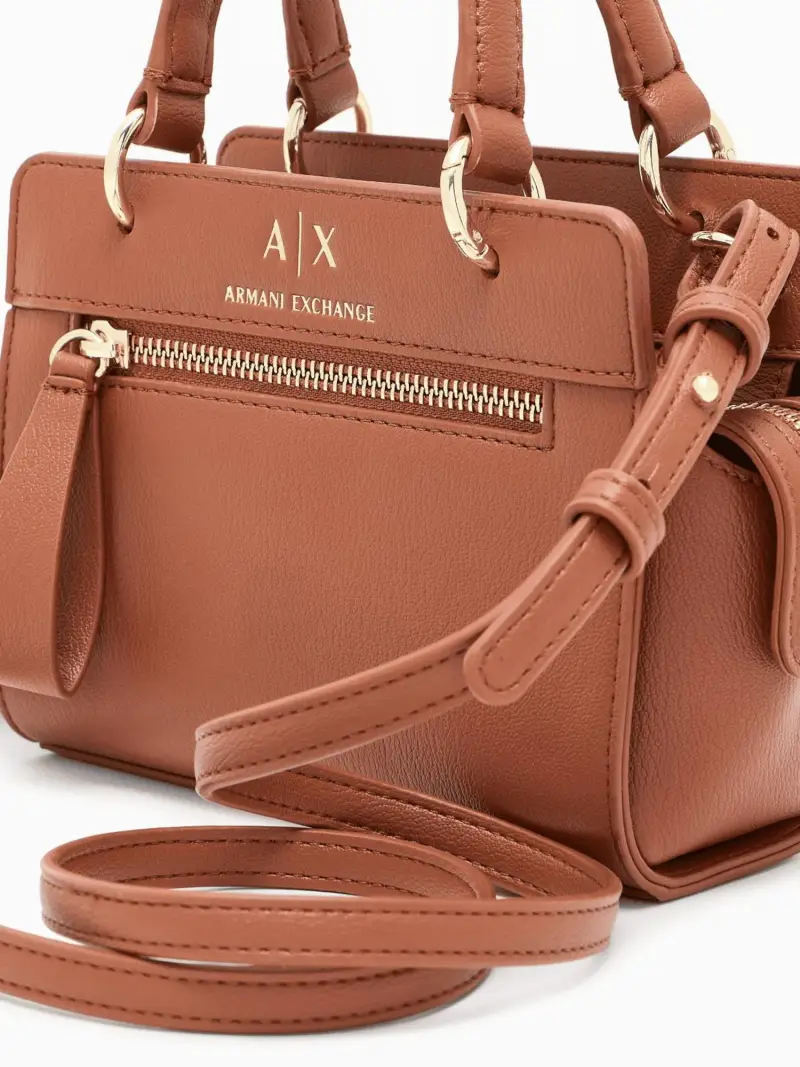 Armani Exchange Borsa a tracolla Marrone 4229089 miniatura 3