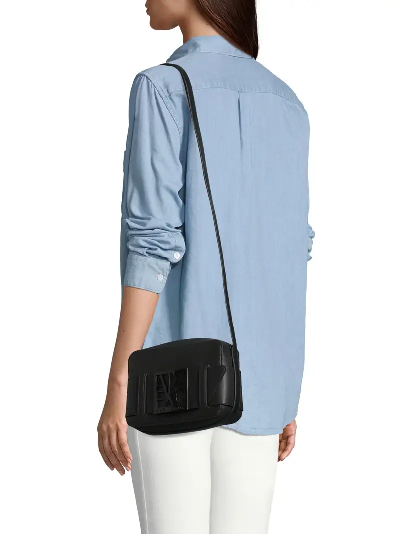 Armani Exchange Borsa a tracolla Nero 1976344 miniatura 3