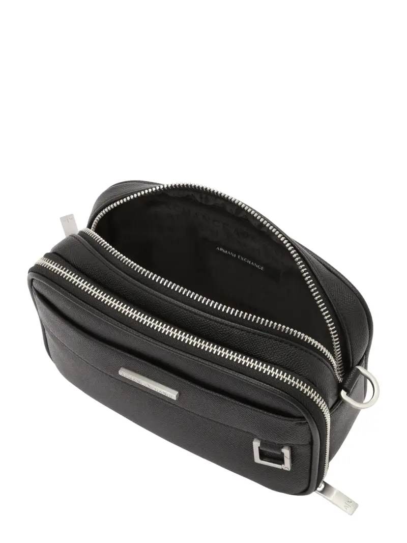Armani Exchange Borsa a tracolla Nero 3490293 miniatura 3