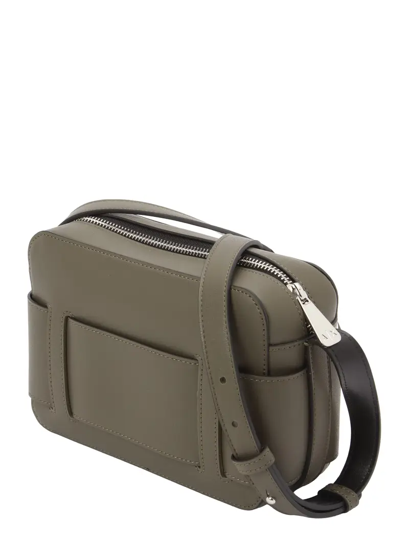 Borsa a tracolla oliva miniatura 3