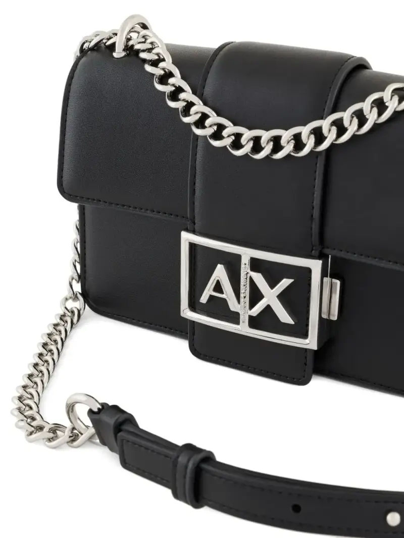 borsa armani exchange NERO miniatura 2