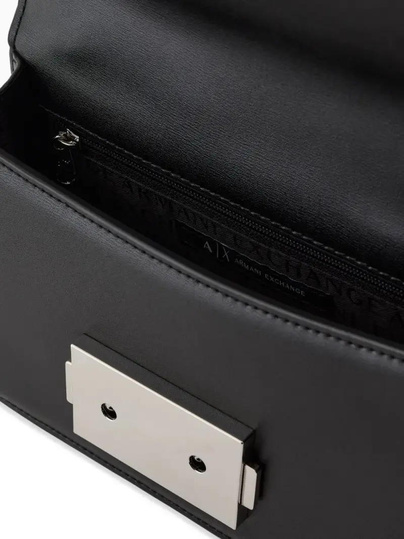 borsa armani exchange NERO miniatura 3