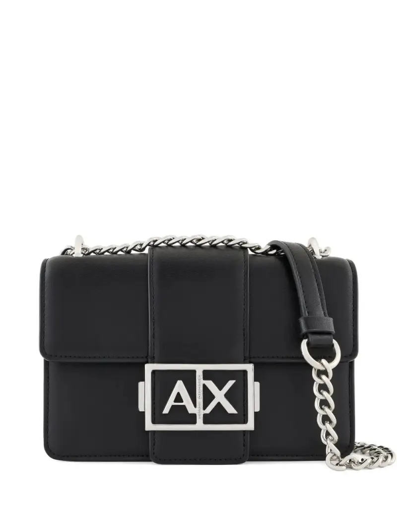 borsa armani exchange NERO
