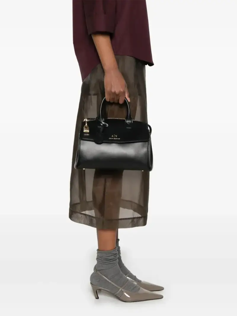 borsa Armani Exchange NERO miniatura 3