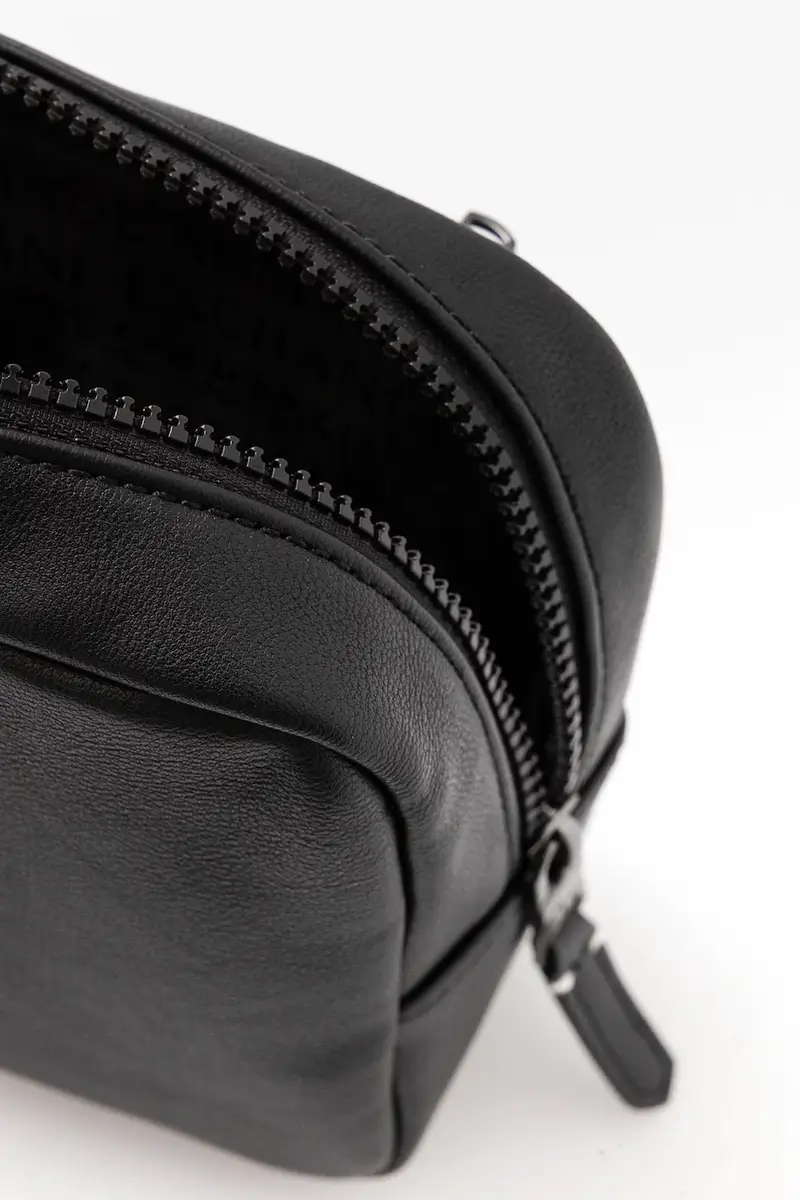 borsa da toilette colore nero XM000255 AF11925 miniatura 3