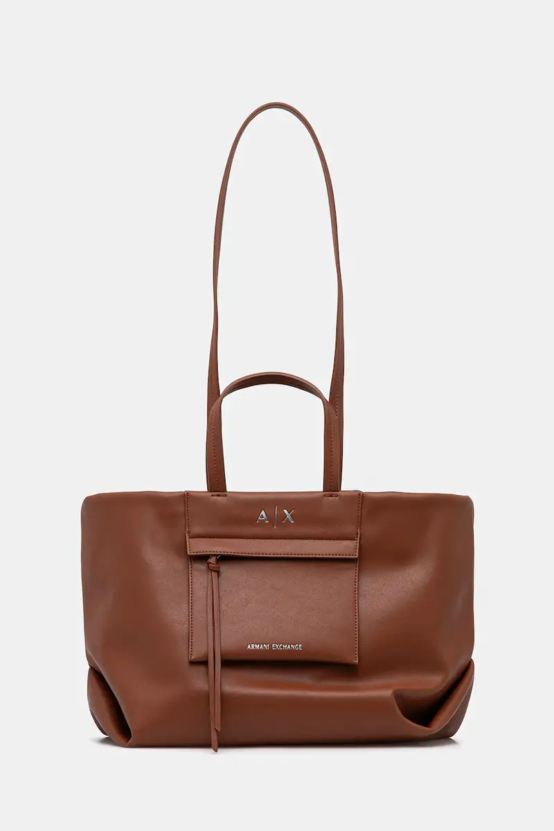 borsetta colore arancione XW001538 AF16751 Marrone