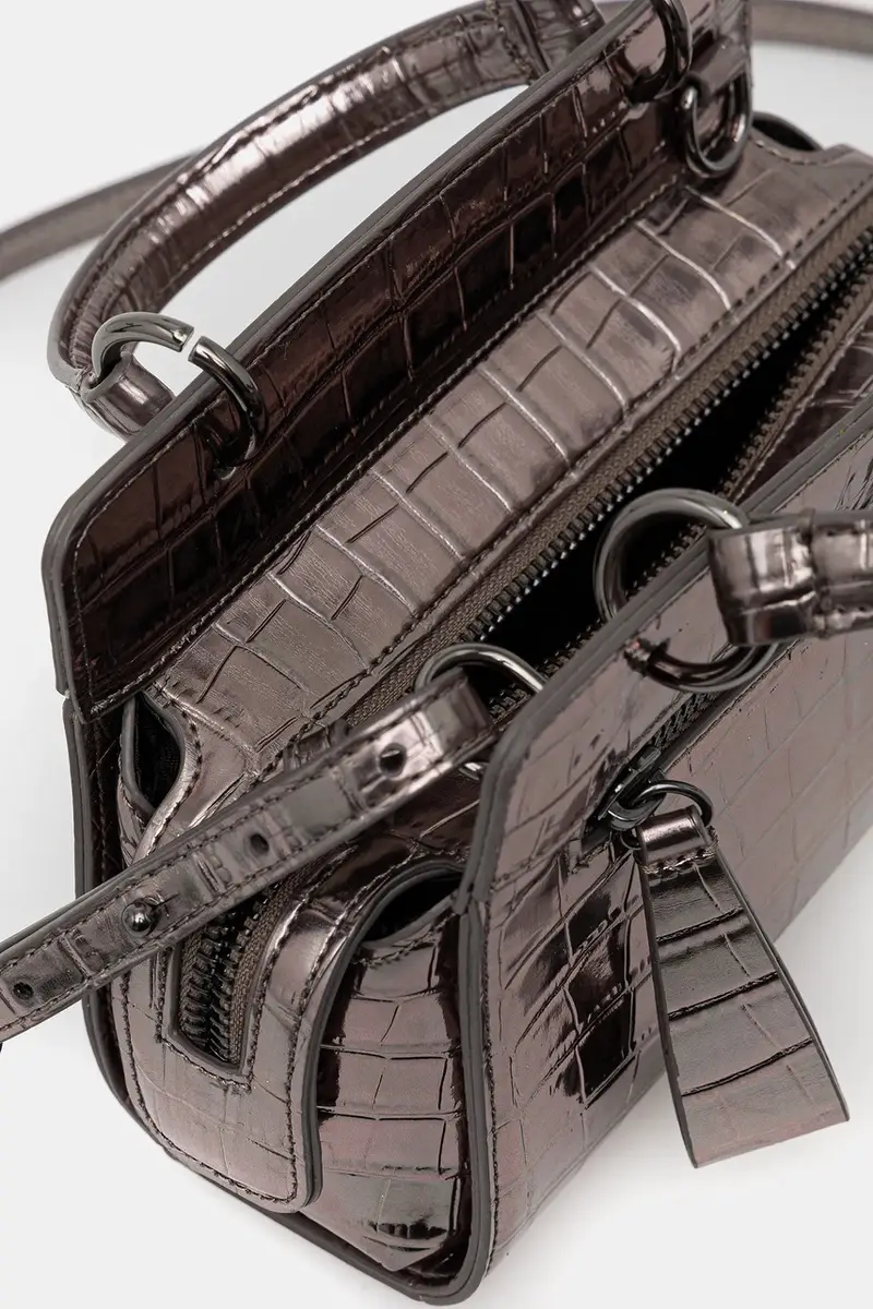 borsetta colore argento XW001212 AF15628 miniatura 5