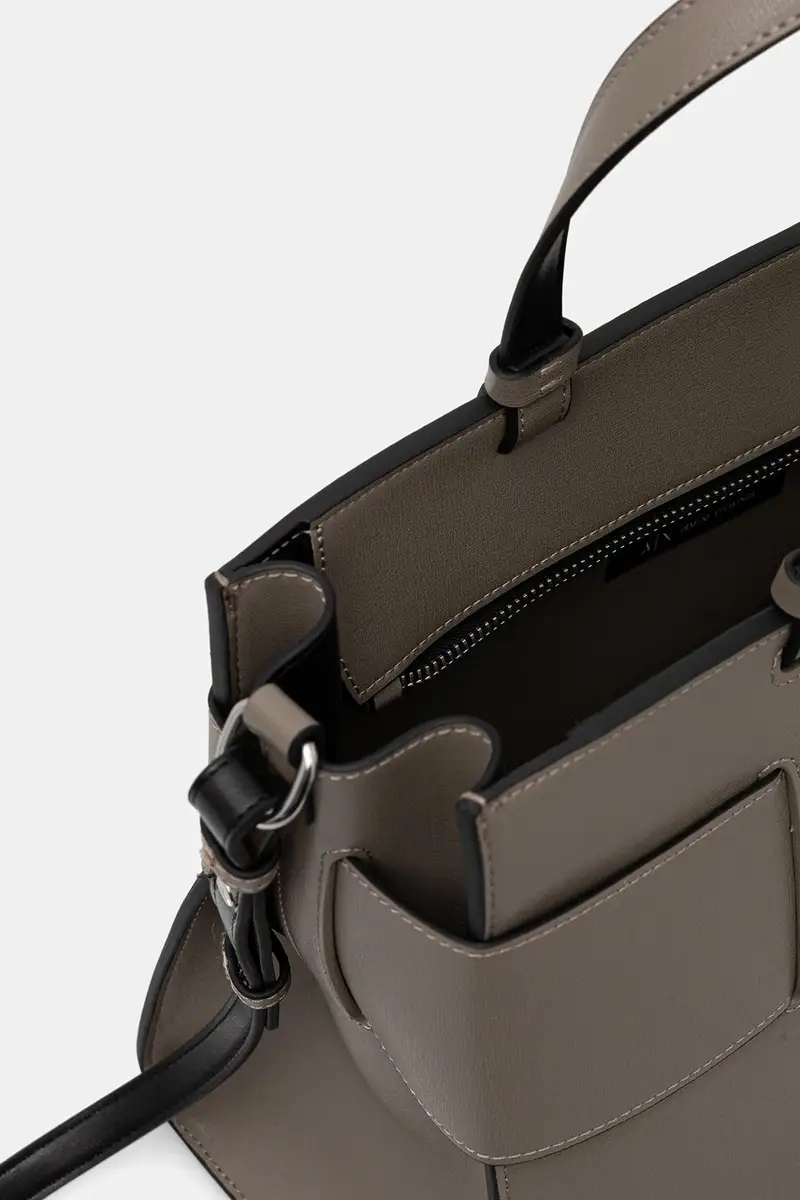 borsetta colore beige 942689 0A874 Grigio miniatura 4