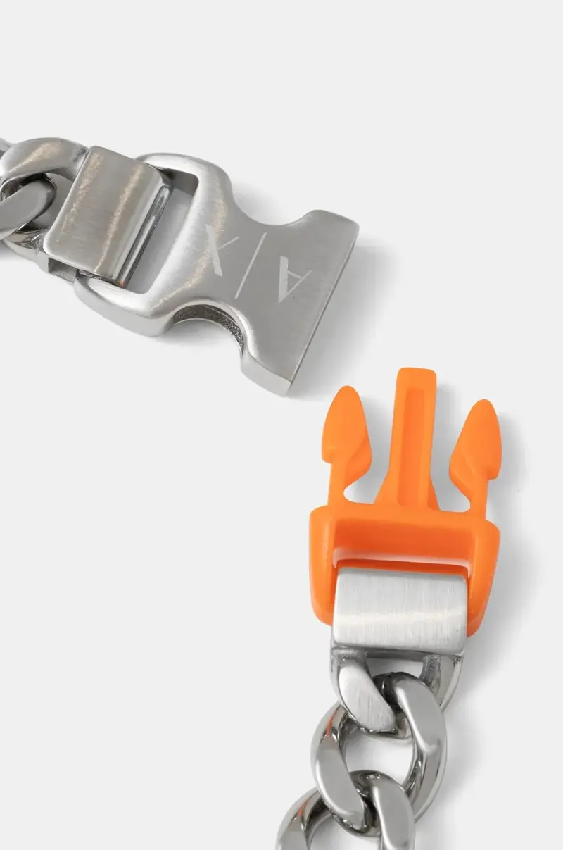 braccialetto LOGO uomo AXG0153040 Argento miniatura 2