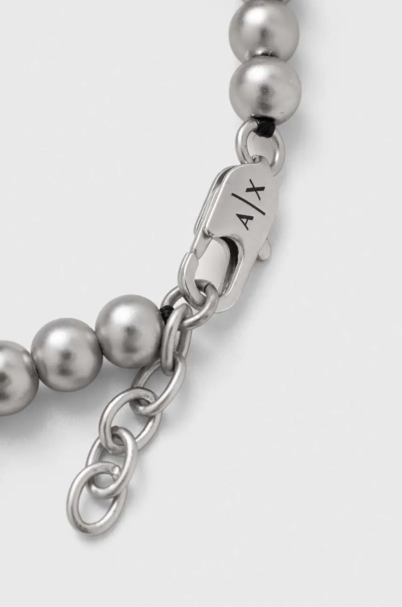 braccialetto uomo Argento miniatura 2