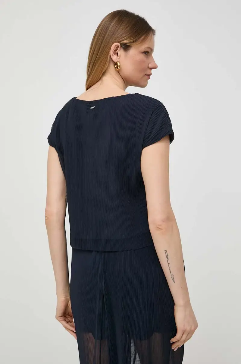 camicetta Blu navy miniatura 3