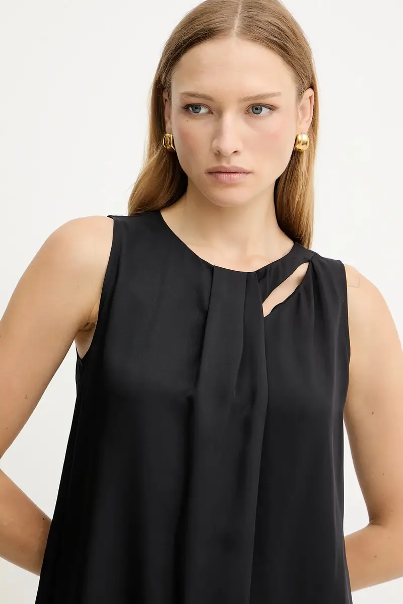 camicetta donna colore nero XW001026 AF16122 miniatura 4