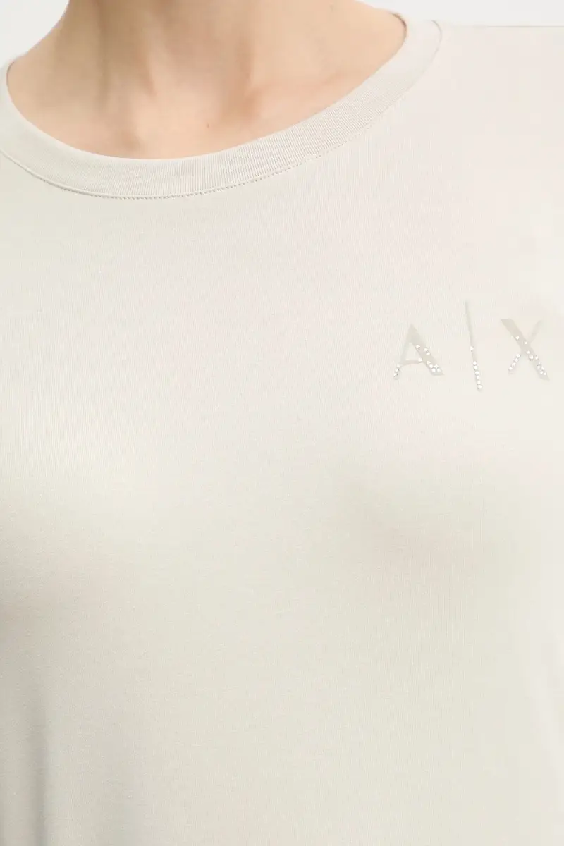 camicia a maniche lunghe colore beige XW001353 AF17173 miniatura 5