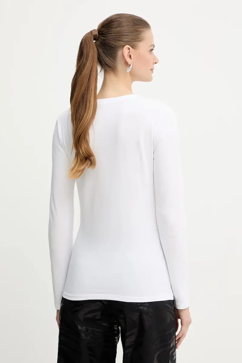 camicia a maniche lunghe colore bianco XW001353 AF17173 miniatura 3