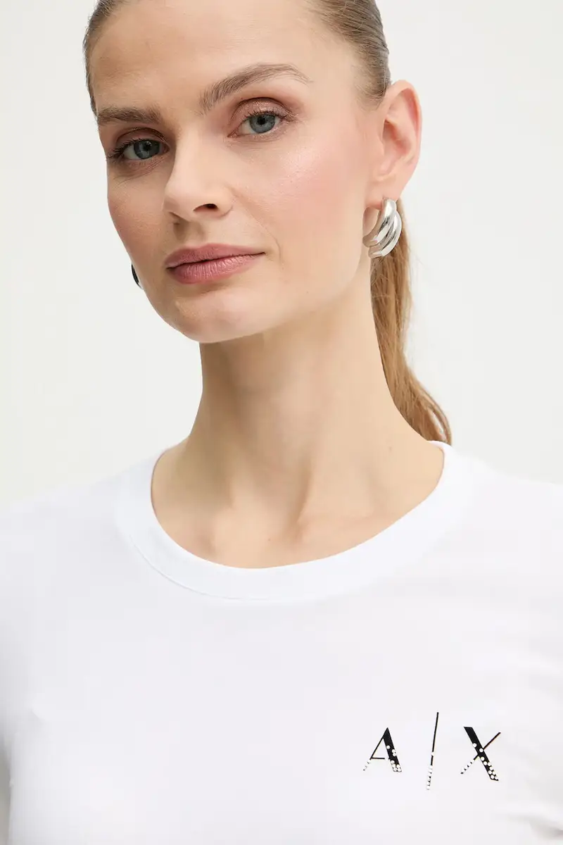 camicia a maniche lunghe colore bianco XW001353 AF17173 miniatura 4