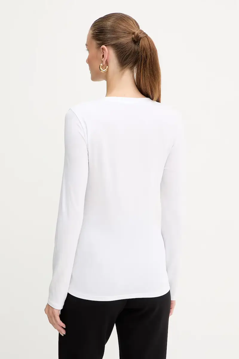 camicia a maniche lunghe colore bianco XW001365 AF16294 miniatura 3