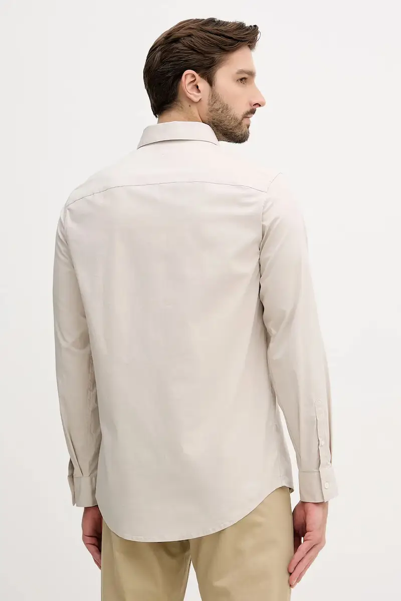 camicia Beige miniatura 3