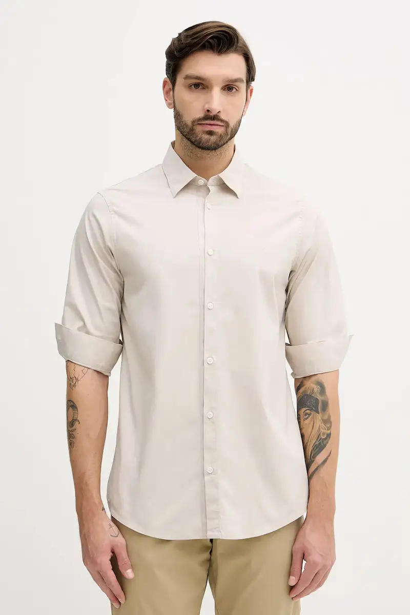 camicia Beige