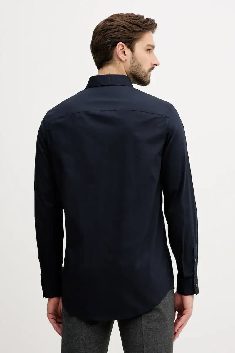 camicia Blu navy miniatura 3