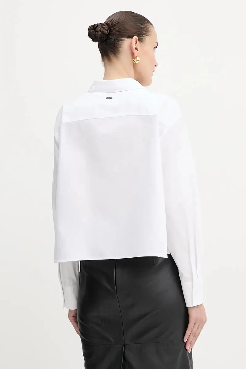 camicia donna colore bianco XW000668 AF15983 miniatura 3