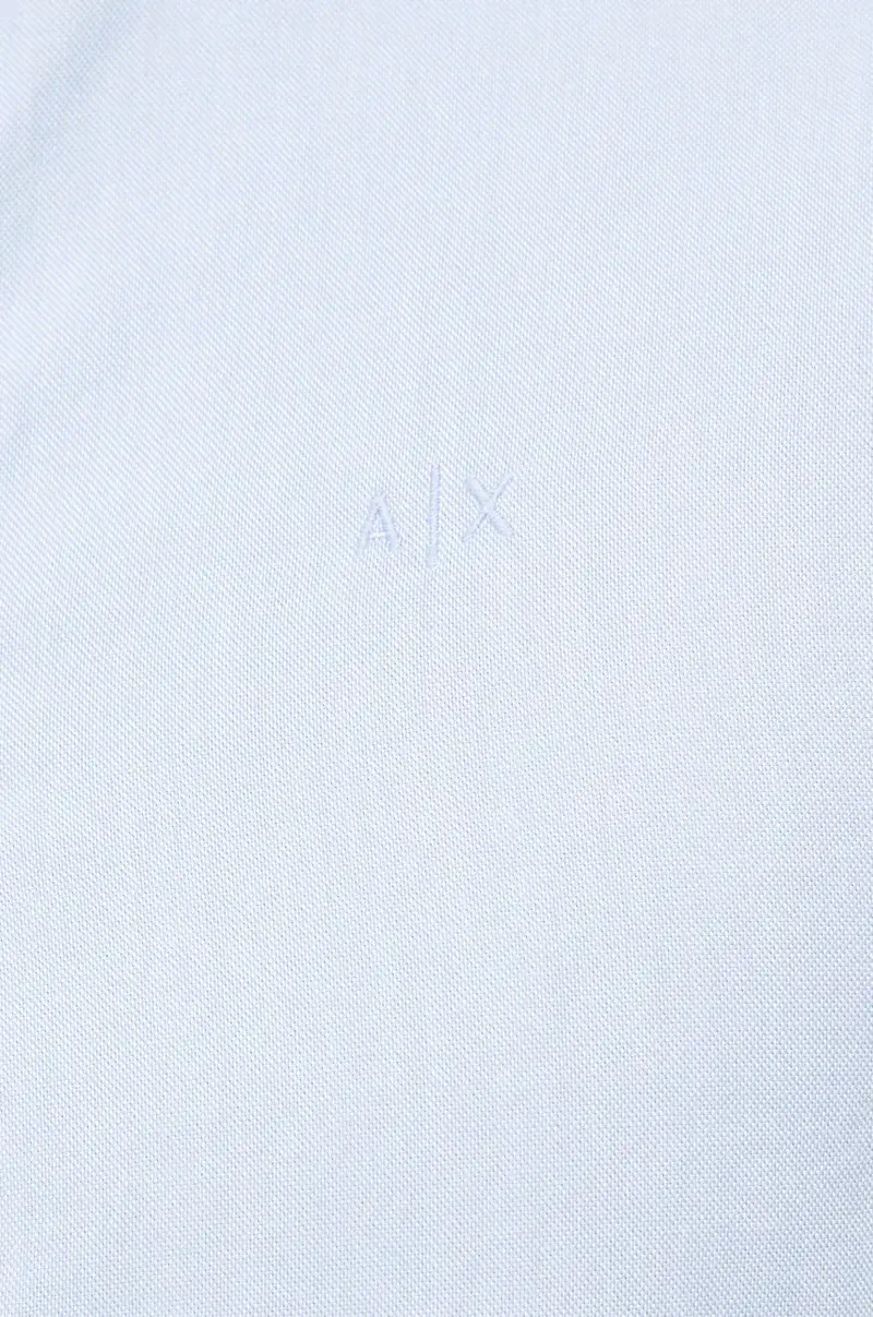 camicia in cotone Blu miniatura 2