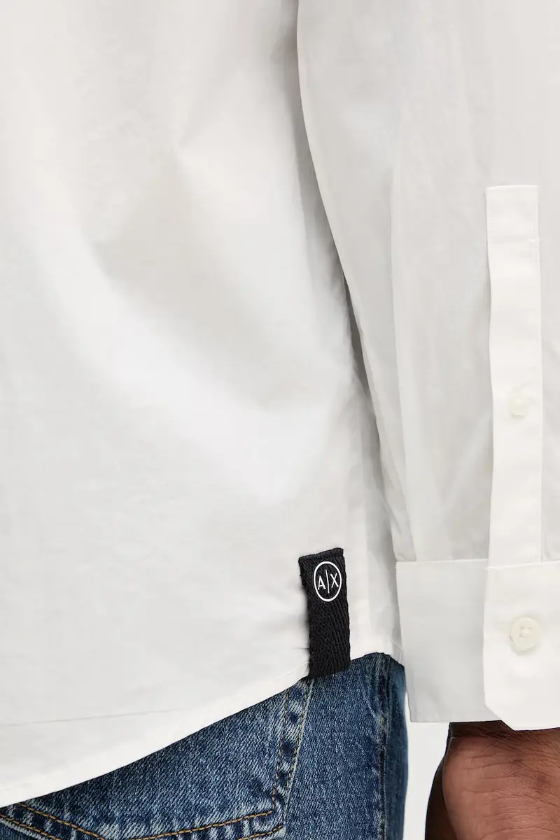 camicia in cotone uomo colore beige XM000959 AF12994 miniatura 5