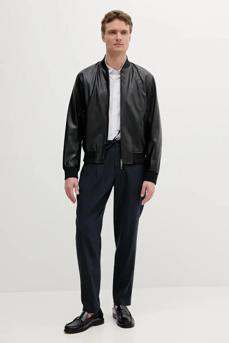 camicia in cotone uomo colore bianco XM000719 AF13206 miniatura 2