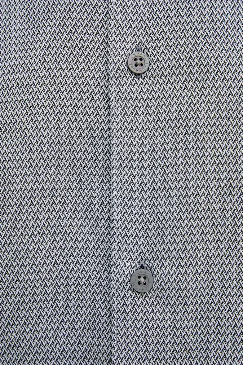 camicia in cotone uomo colore blu XM001869 AF18837 miniatura 5