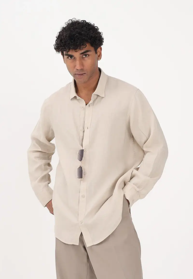 Camicia manica lunga regular fit primavera estate miniatura 2