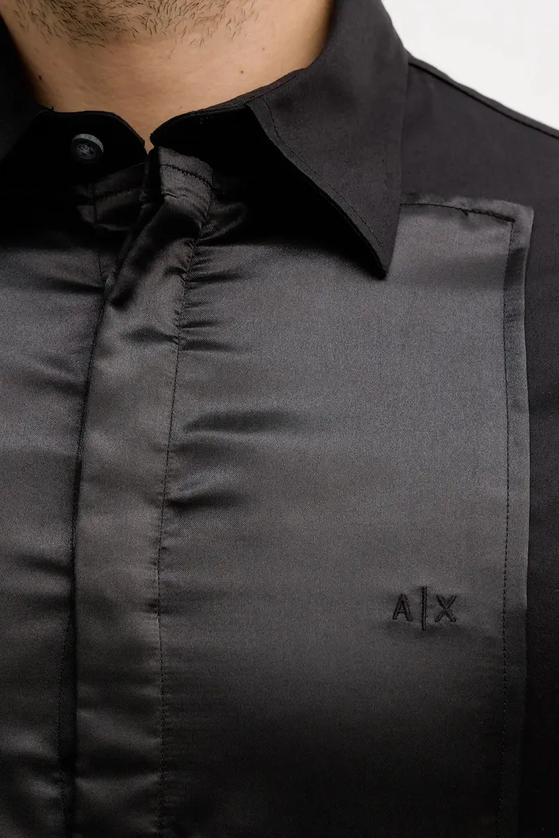 camicia Nero miniatura 5