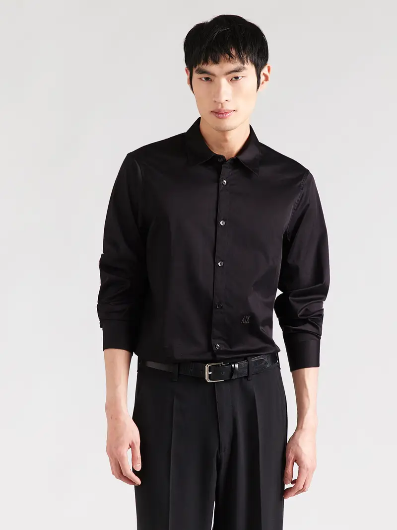 Camicia nero miniatura 2