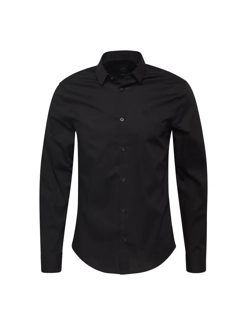 ARMANI EXCHANGE Camicia 'Tessuto'  nero