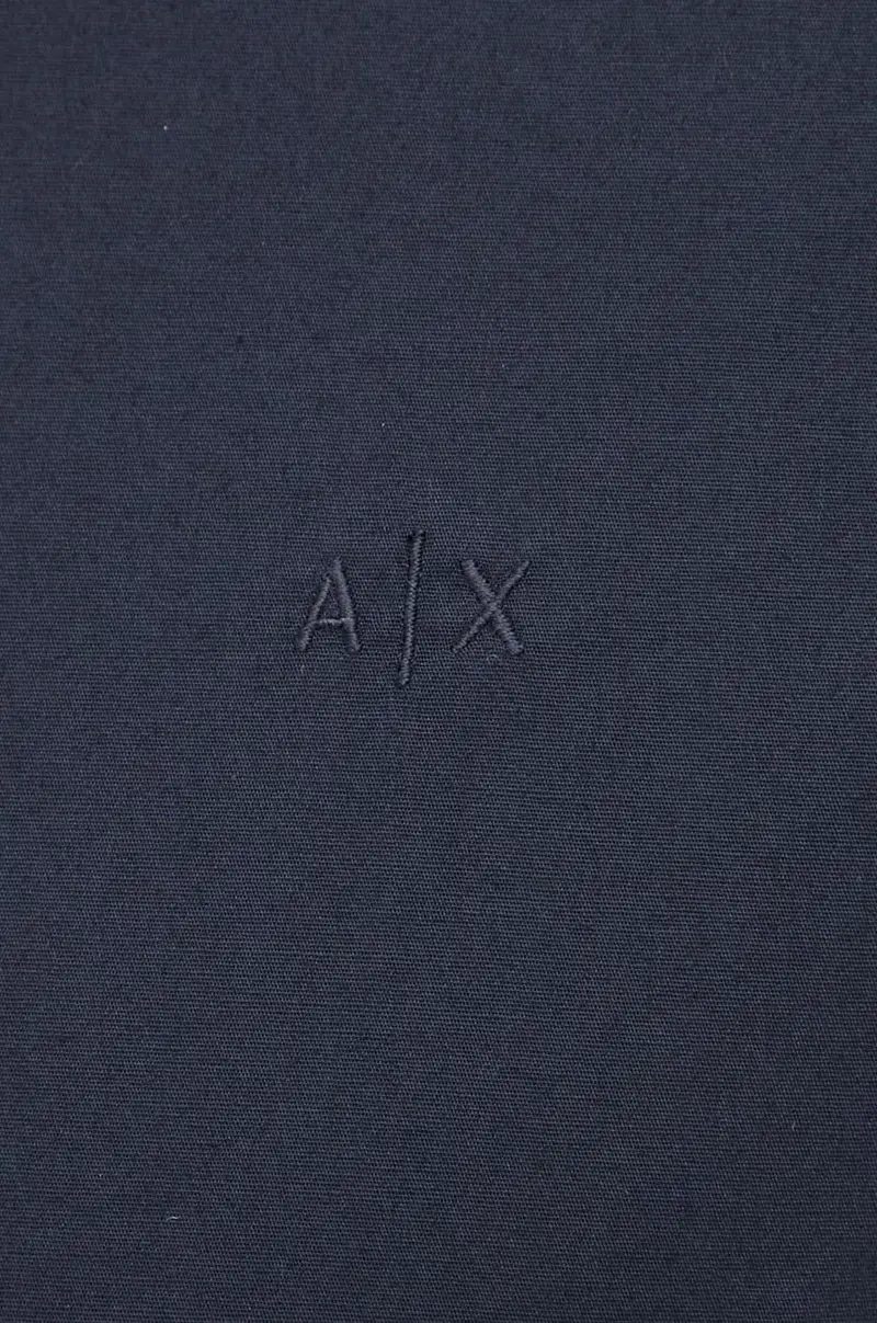 camicia uomo Blu navy miniatura 2