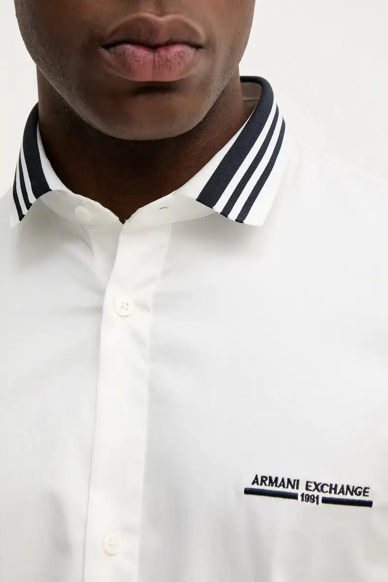 camicia uomo colore beige XM000958 AF10192 miniatura 5