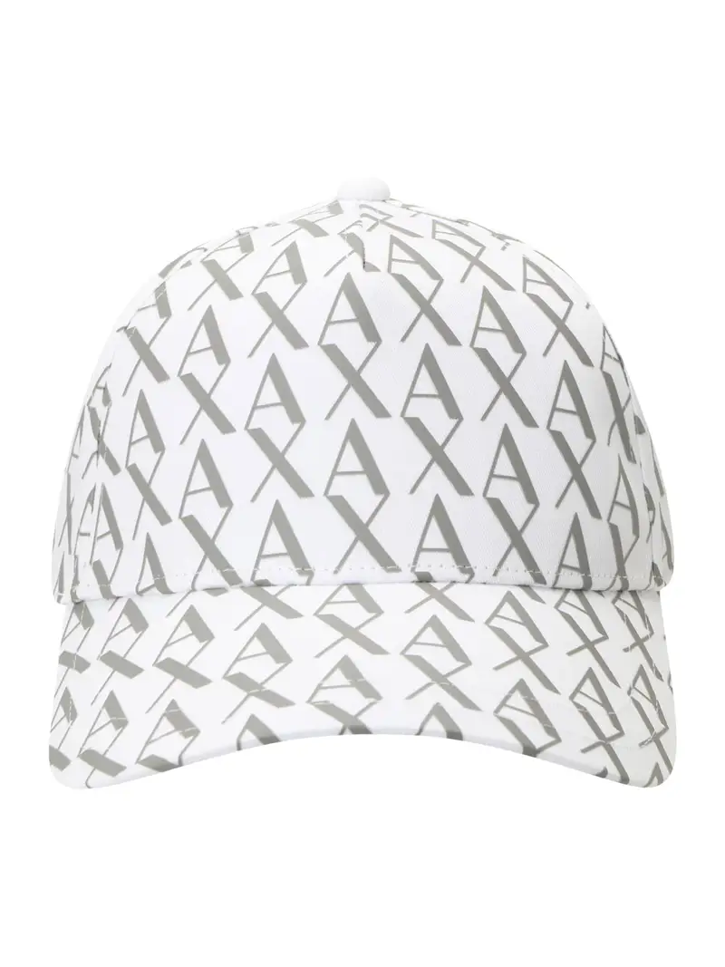 Cappello da baseball grigio scuro / offwhite miniatura 2