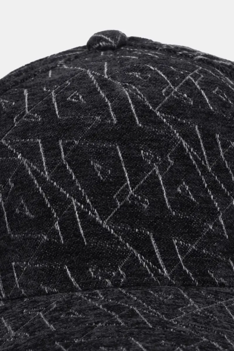 cappello da baseball in velluto colore nero XM001703 AF17408 miniatura 2