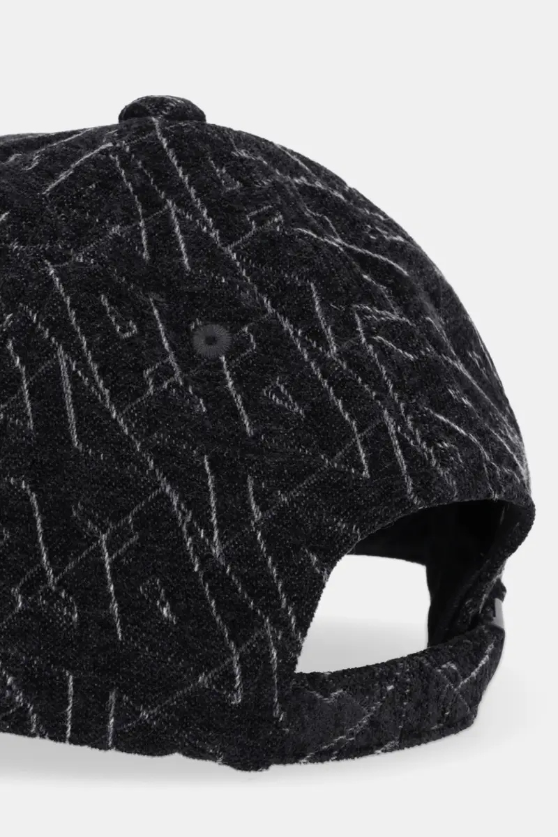 cappello da baseball in velluto colore nero XM001703 AF17408 miniatura 3