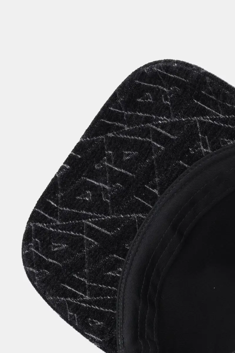 cappello da baseball in velluto colore nero XM001703 AF17408 miniatura 4