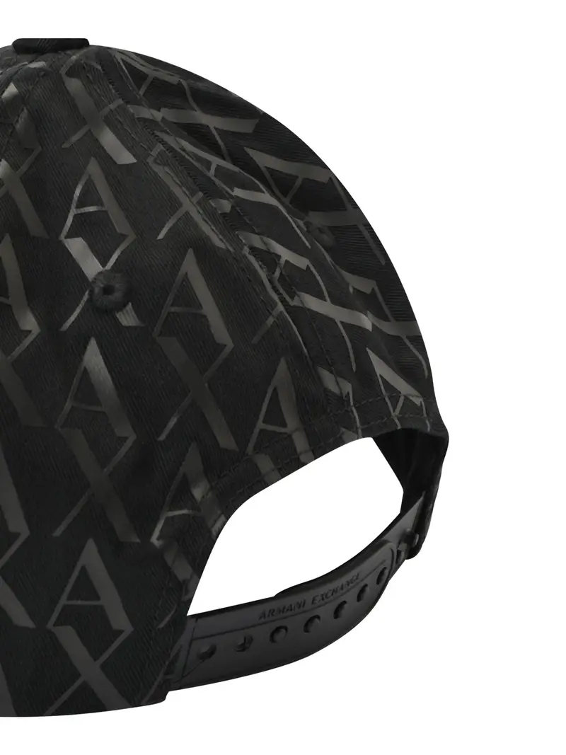 Cappello da baseball nero miniatura 3