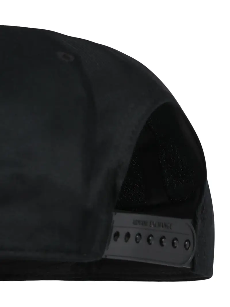 ARMANI EXCHANGE Cappello da baseball  nero / bianco miniatura 2