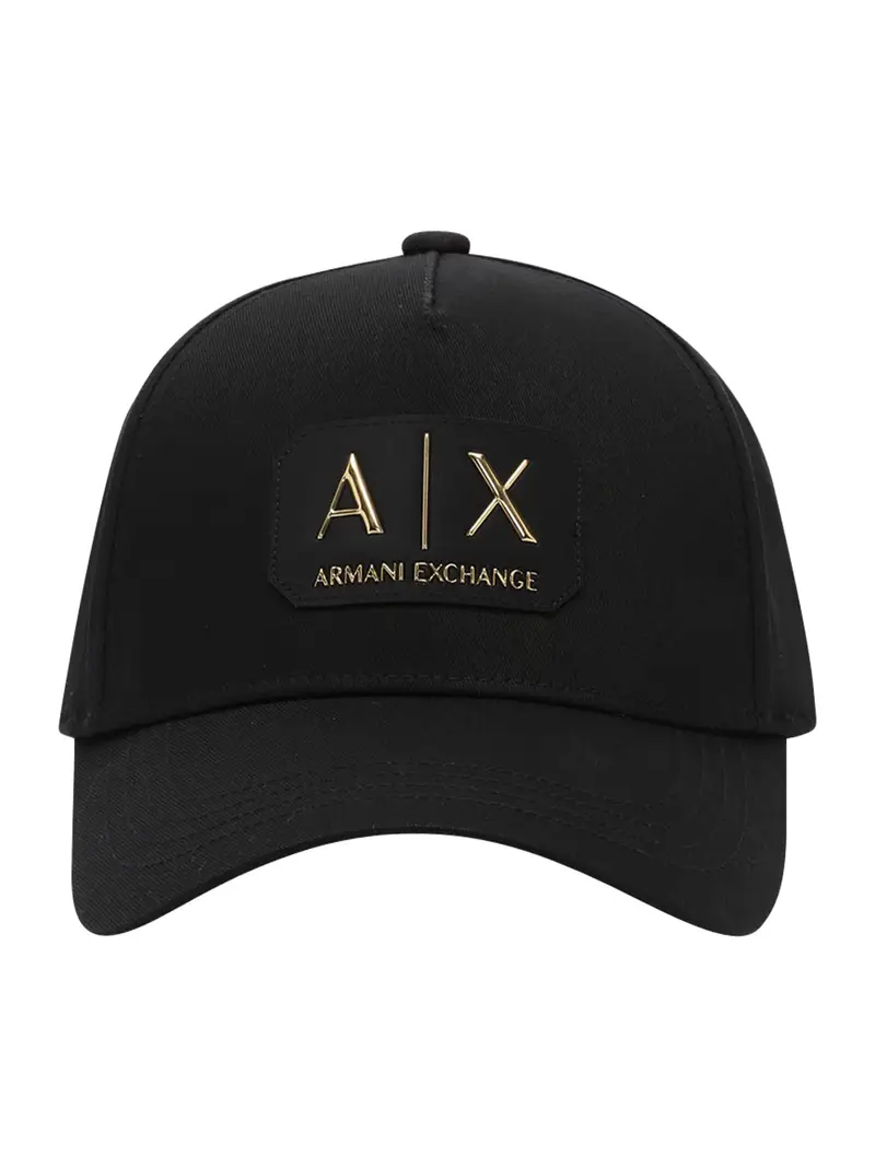 Cappello da baseball oro / nero miniatura 2