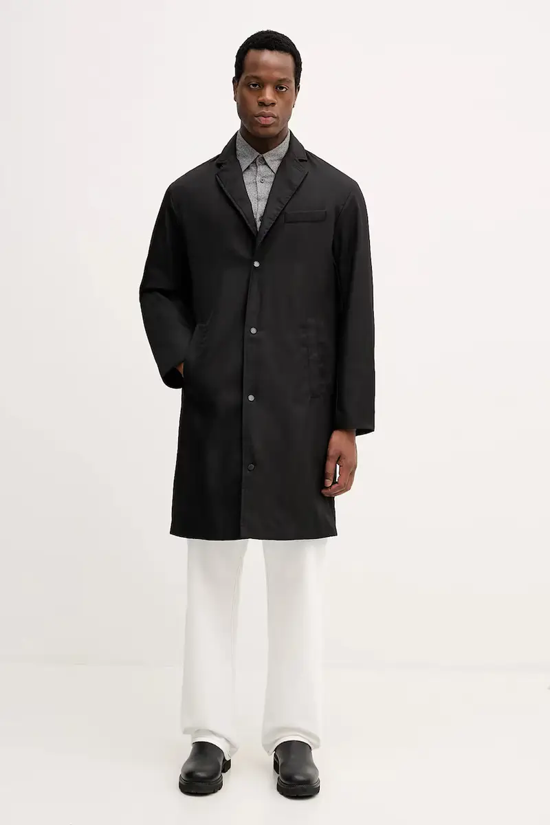 cappotto colore nero XM001096 AF16672