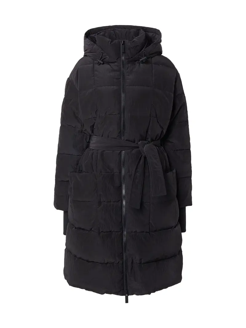 ARMANI EXCHANGE Cappotto di mezza stagione 'CABAN'  nero